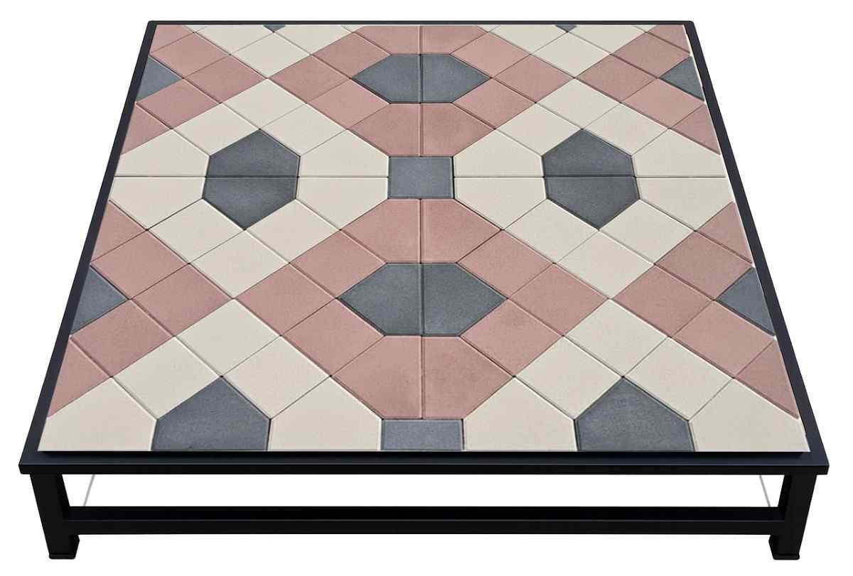 Interlocking concrete paving blocks in Design Number 11 by Top Concrete Product Factory.