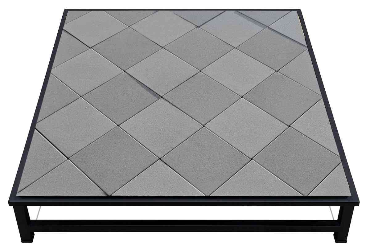Interlocking concrete paving blocks in Design Number 12 by Top Concrete Product Factory.