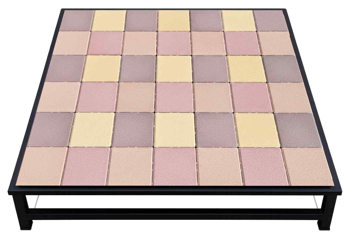 Interlocking concrete paving blocks in Design Number 15 by Top Concrete Product Factory.