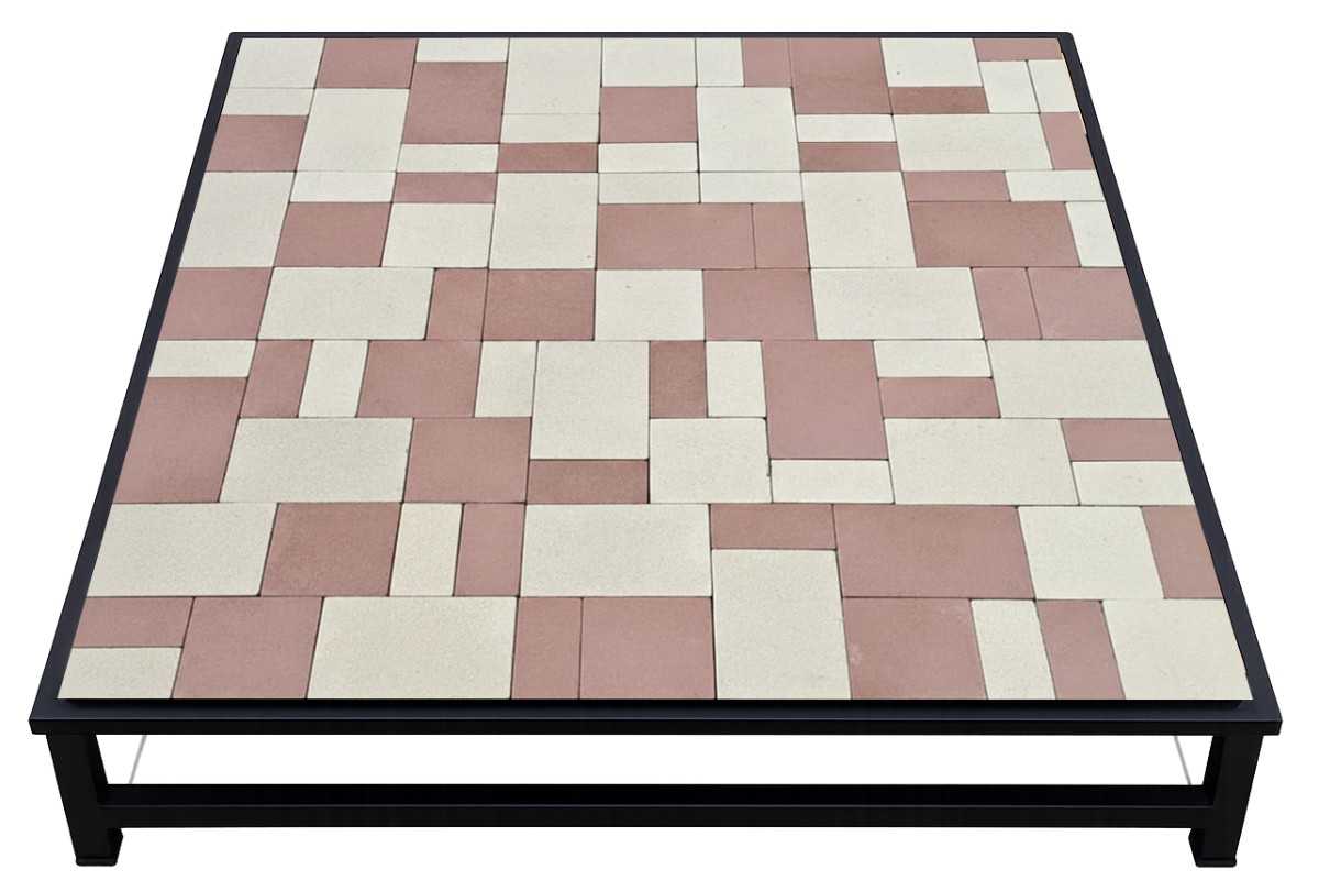 Interlocking concrete paving blocks in Design Number 19 by Top Concrete Product Factory.