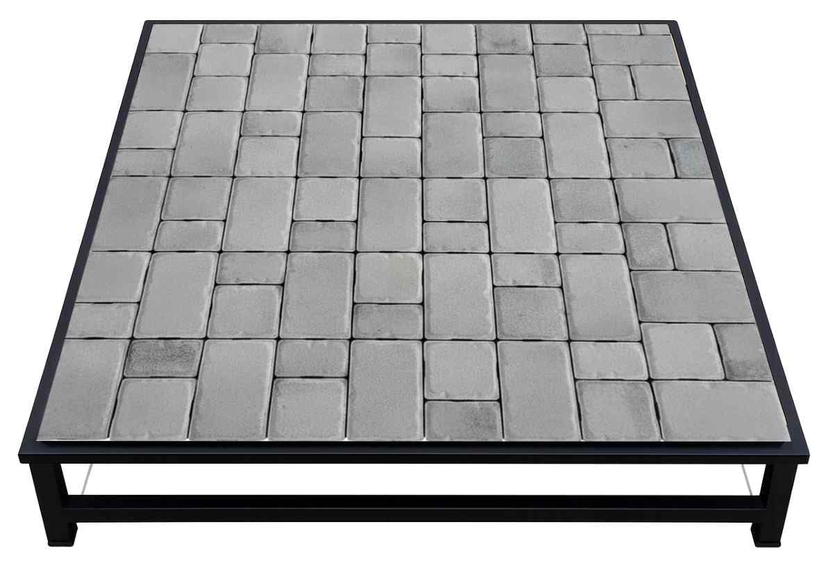 Interlocking concrete paving blocks in Design Number 22 by Top Concrete Product Factory.