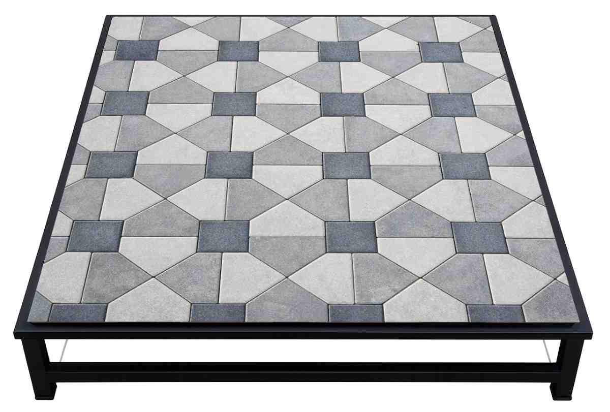 Interlocking concrete paving blocks in Design Number 17 by Top Concrete Product Factory.