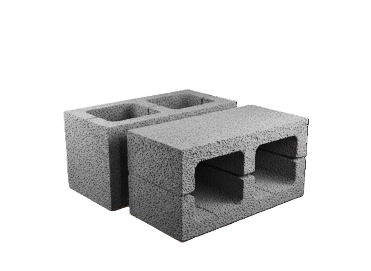 10" hollow block